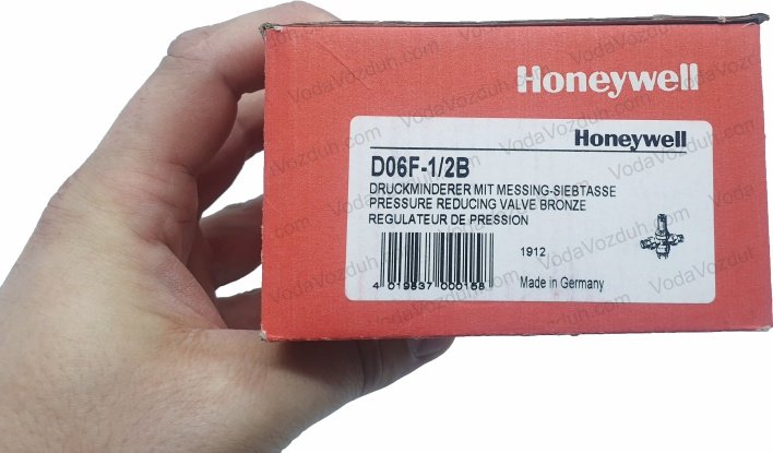 Honeywell D06F-1/2B редуктор давления в коробке